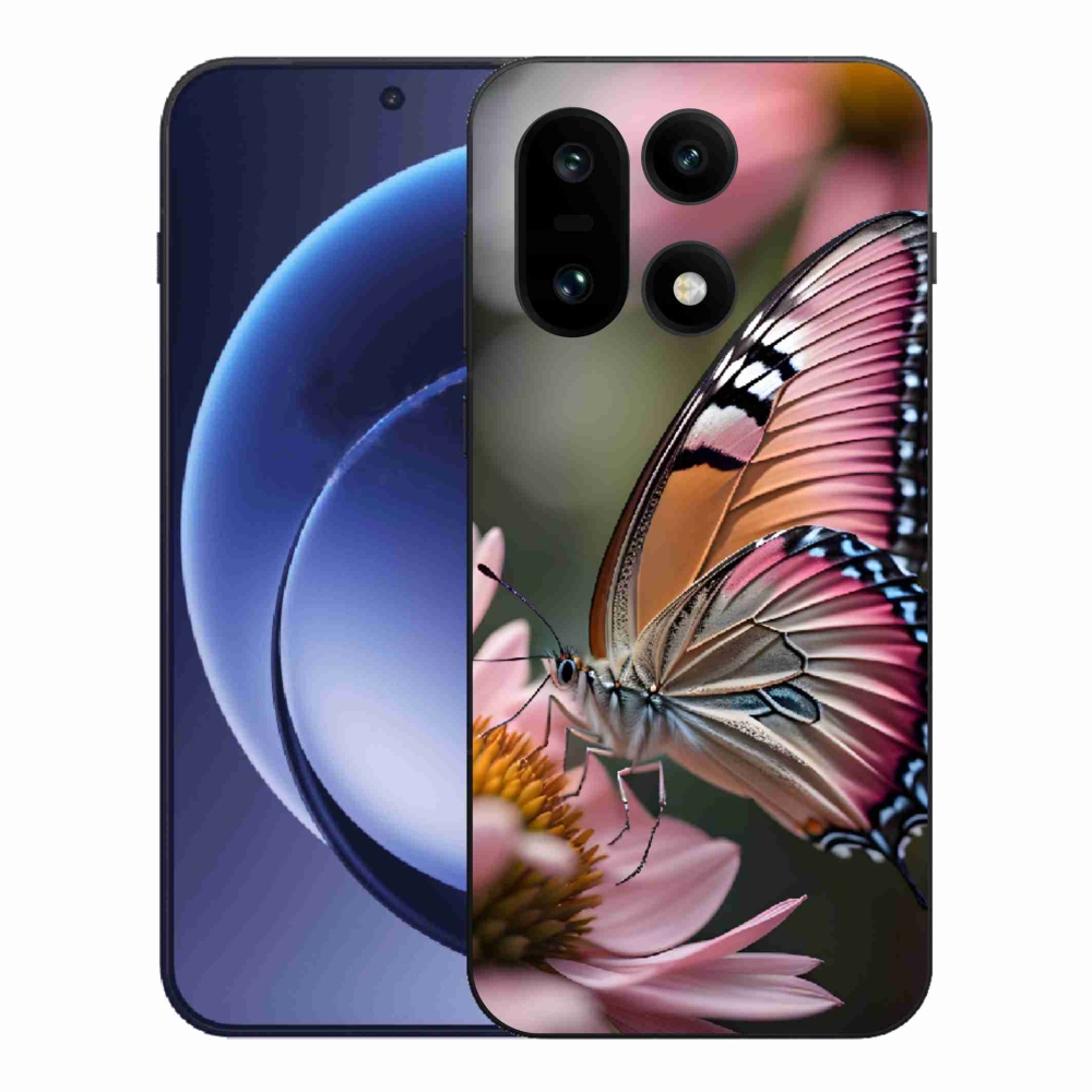 Gélový kryt mmCase na One Plus 15 - farebný motýľ