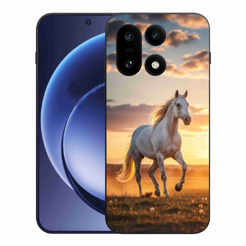 Gélový kryt mmCase na One Plus 15 - bežiaci biely kôň 2
