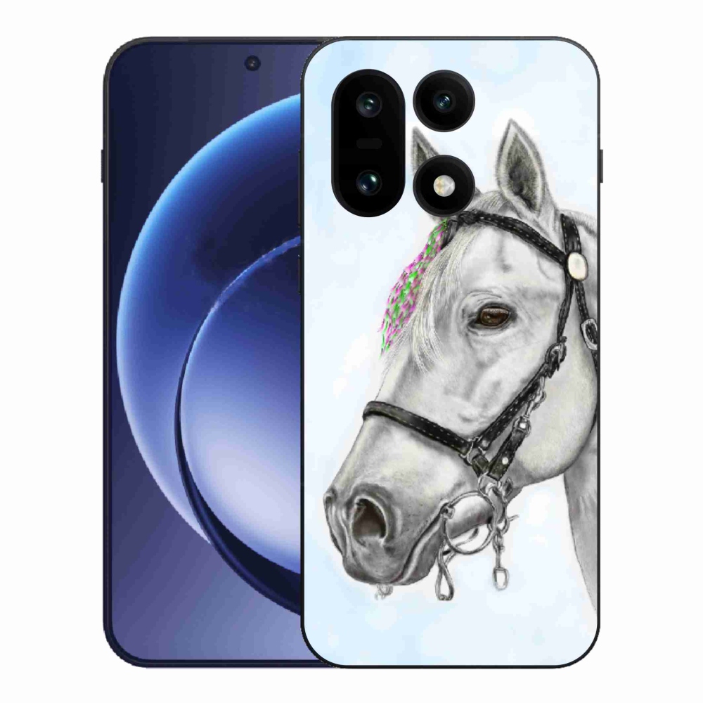 Gélový kryt mmCase na One Plus 15 - biely kôň 1