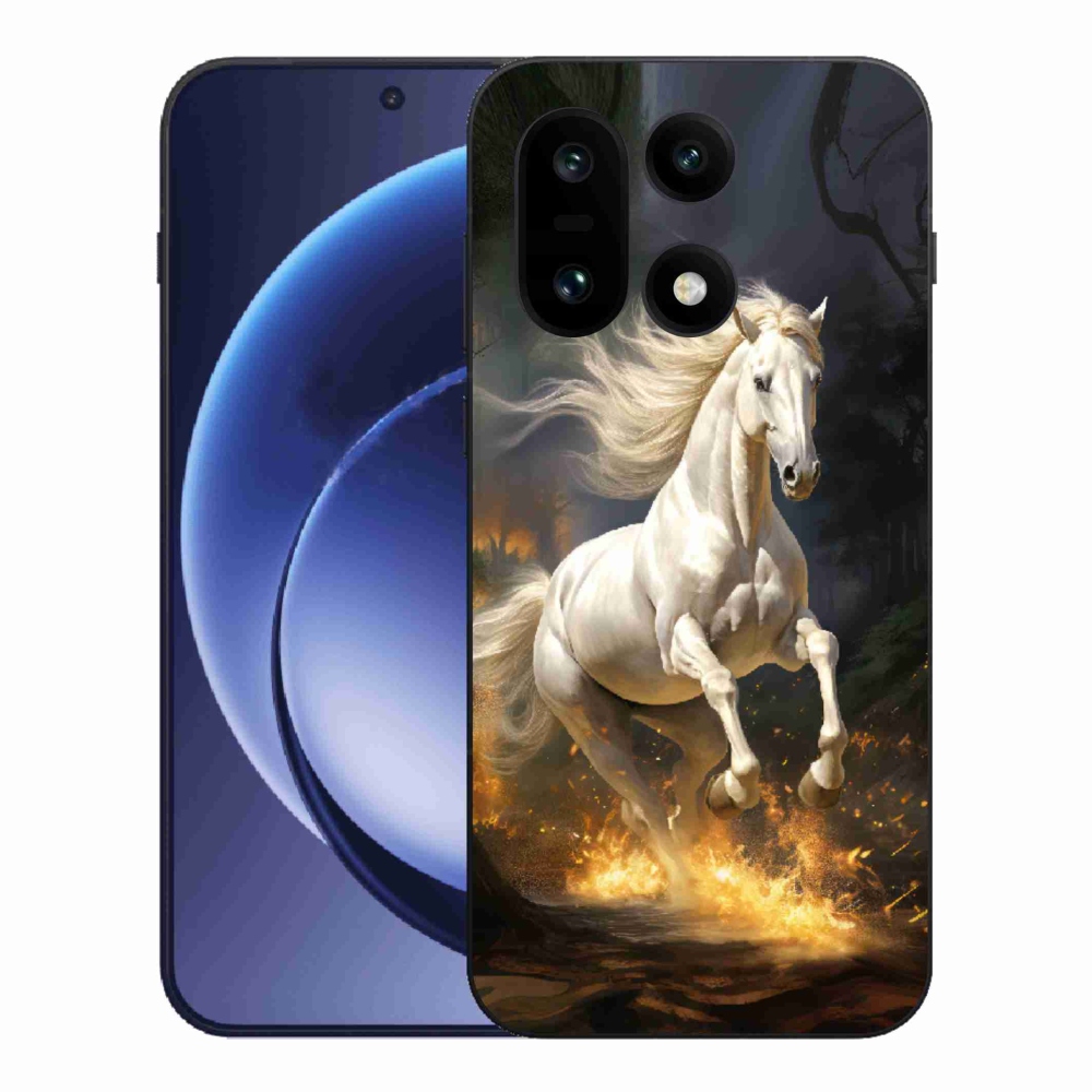 Gélový kryt mmCase na One Plus 15 - biely kôň 2
