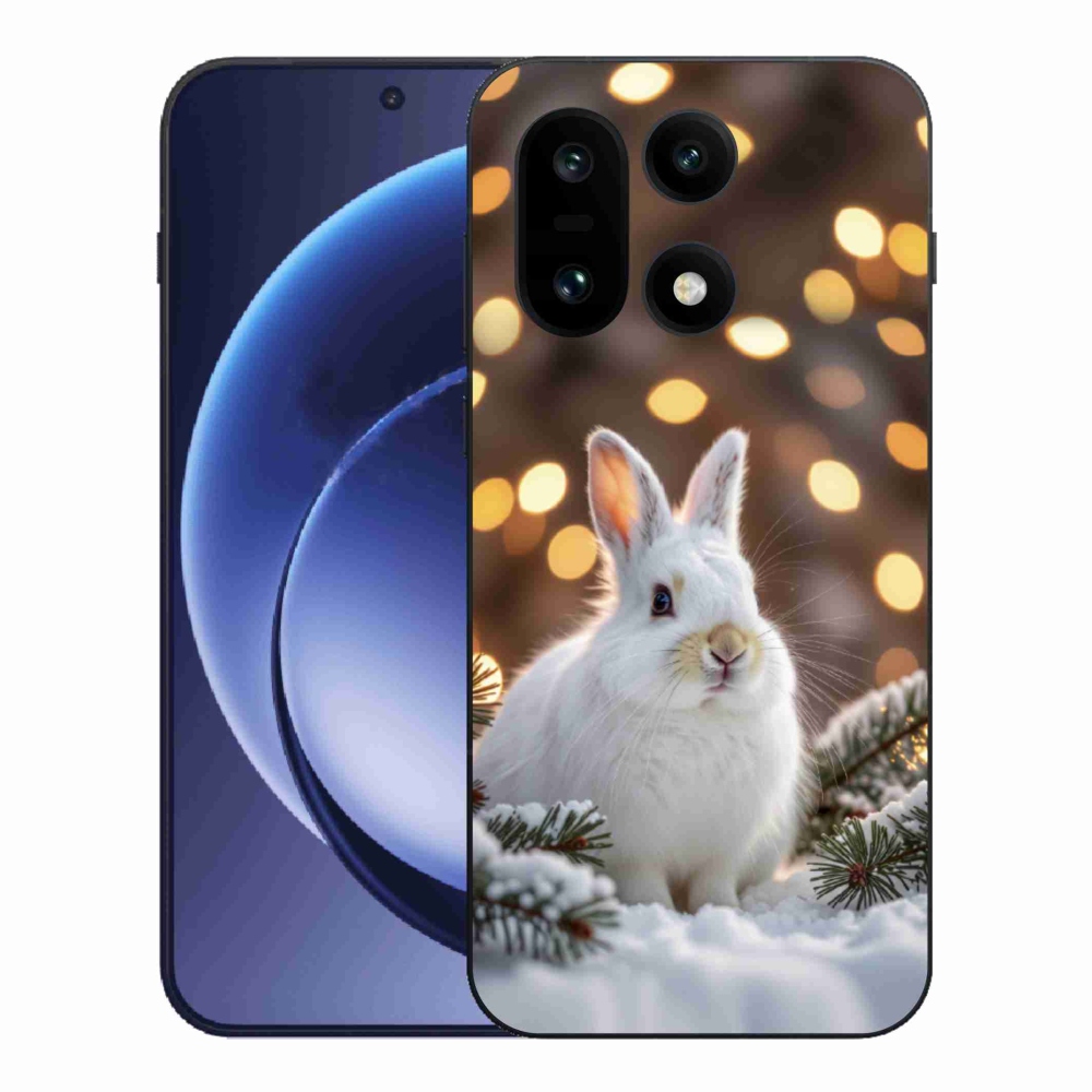 Gélový kryt mmCase na One Plus 15 - biely zajac