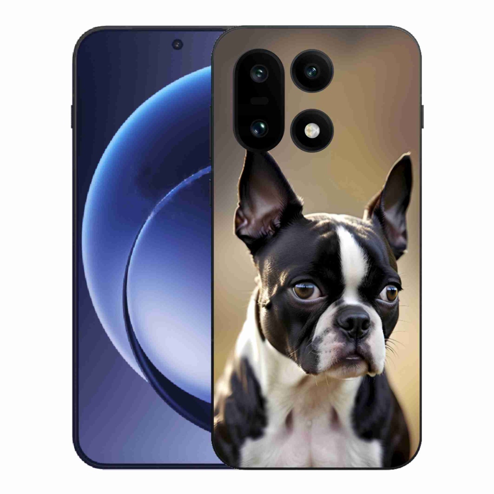 Gélový kryt mmCase na One Plus 15 - bostonský teriér