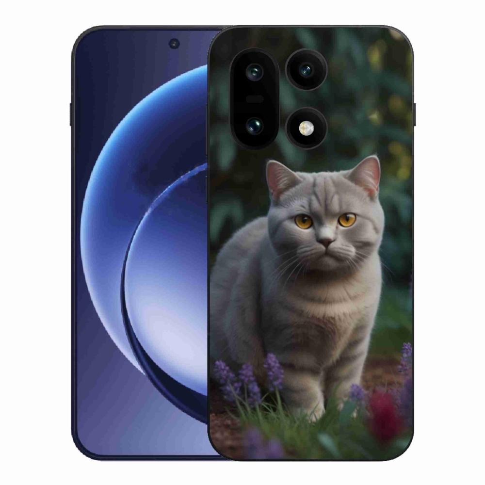 Gélový kryt mmCase na One Plus 15 - britská mačka