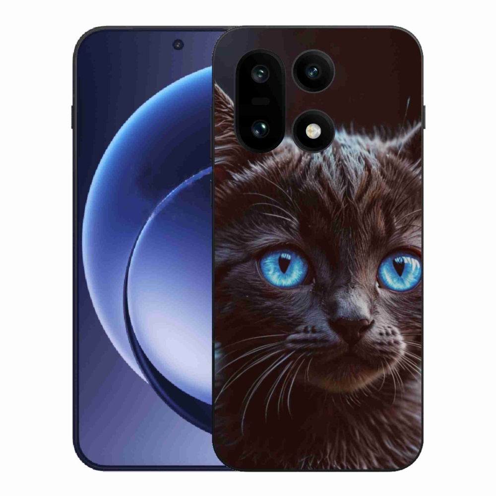 Gélový kryt mmCase na One Plus 15 - čierne mačiatko 2