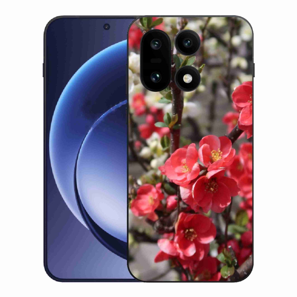 Gélový kryt mmCase na One Plus 15 - červené kvety