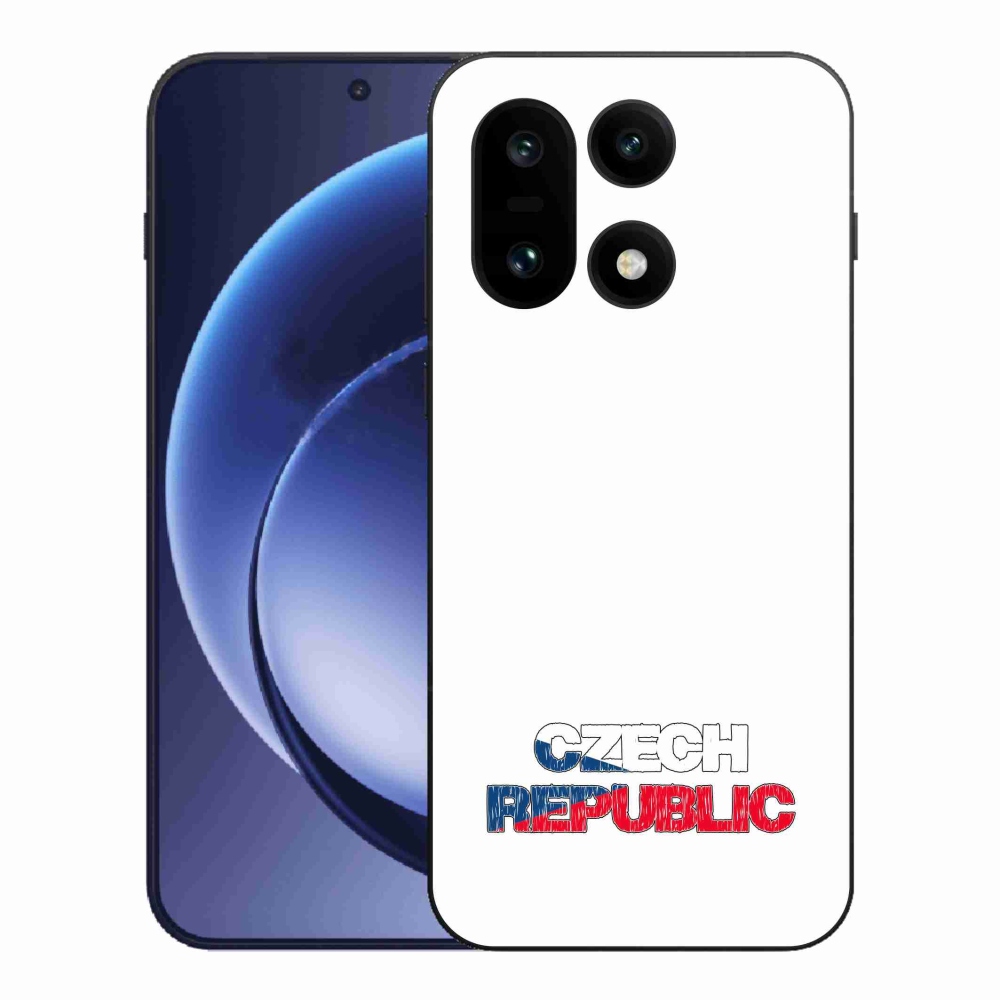 Gélový kryt mmCase na One Plus 15 - Slovak Republic biele pozadie