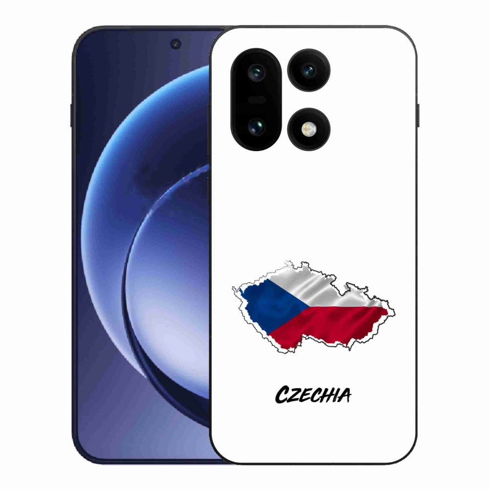Gélový kryt mmCase na One Plus 15 - Slovakia biele pozadie