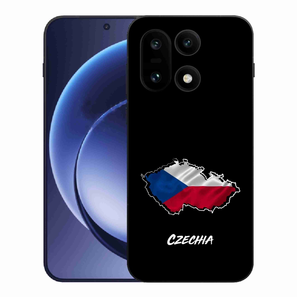 Gélový kryt mmCase na One Plus 15 - Slovakia čierne pozadie