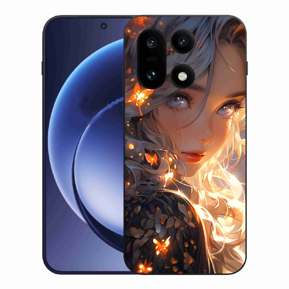 Gélový kryt mmCase na One Plus 15 - dievča a motýle
