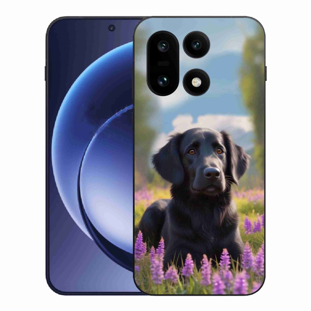 Gélový kryt mmCase na One Plus 15 - elegantný čierny retriever