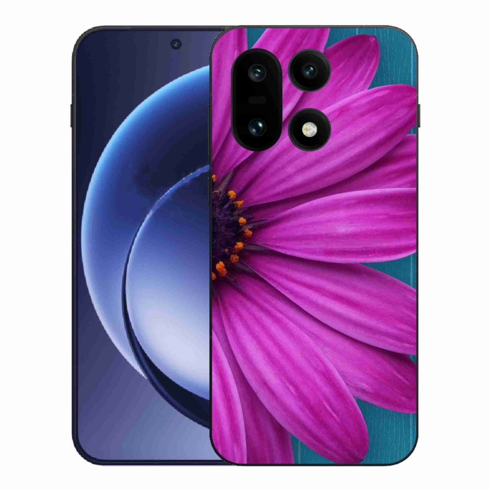 Gélový kryt mmCase na One Plus 15 - fialová margaréta