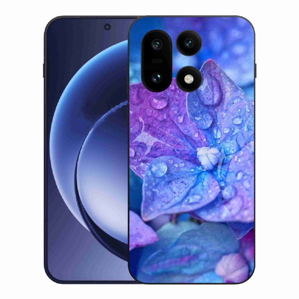 Gélový kryt mmCase na One Plus 15 - fialový kvet