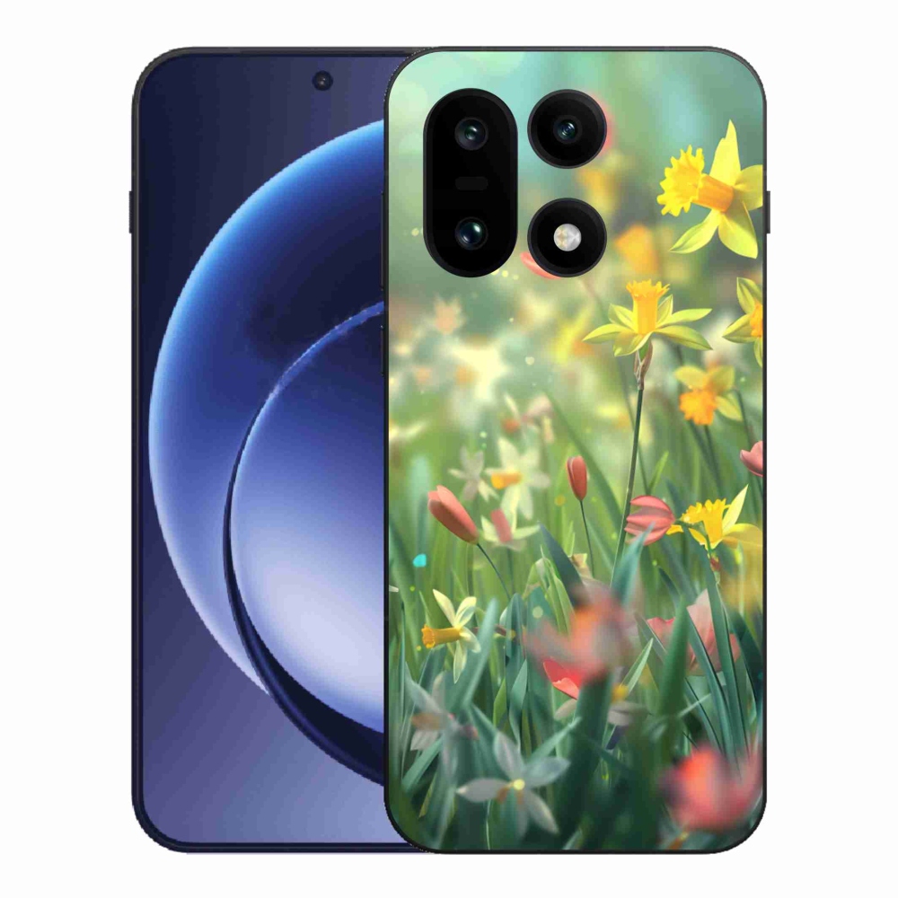 Gélový kryt mmCase na One Plus 15 - jarné kvety