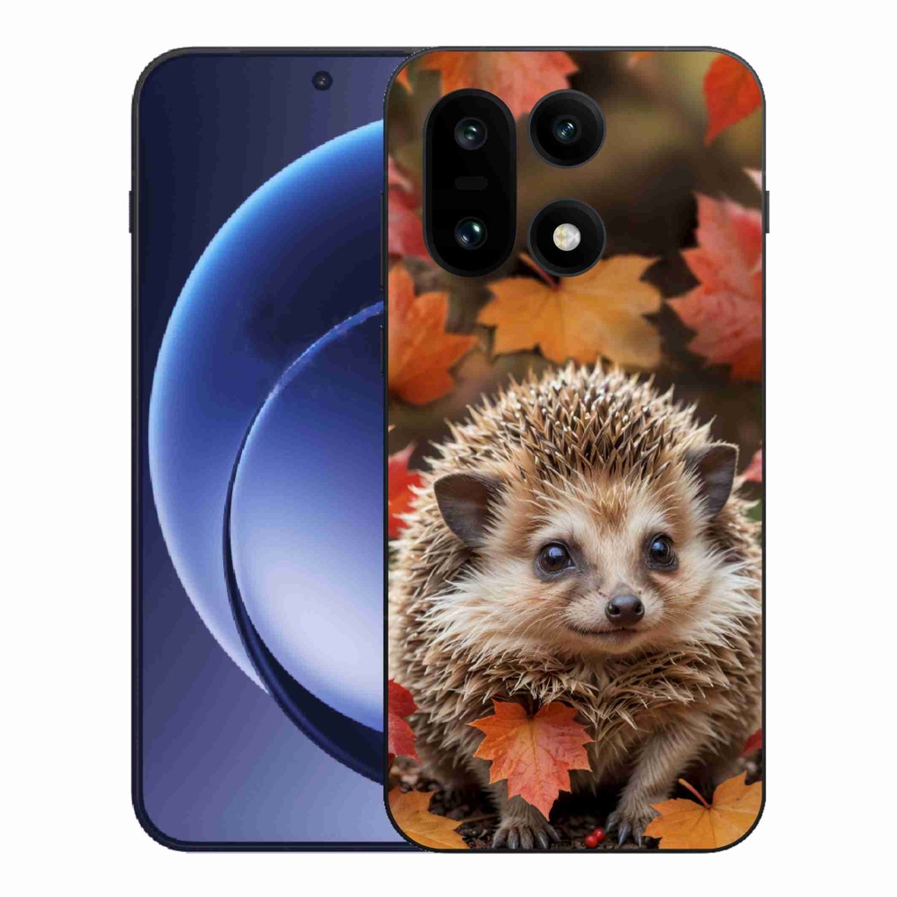 Gélový kryt mmCase na One Plus 15 - ježko v lístí