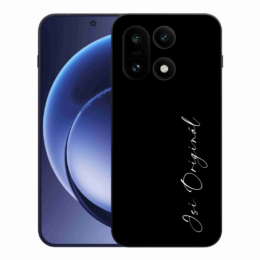 Gélový kryt mmCase na One Plus 15 - si originál čierne pozadie