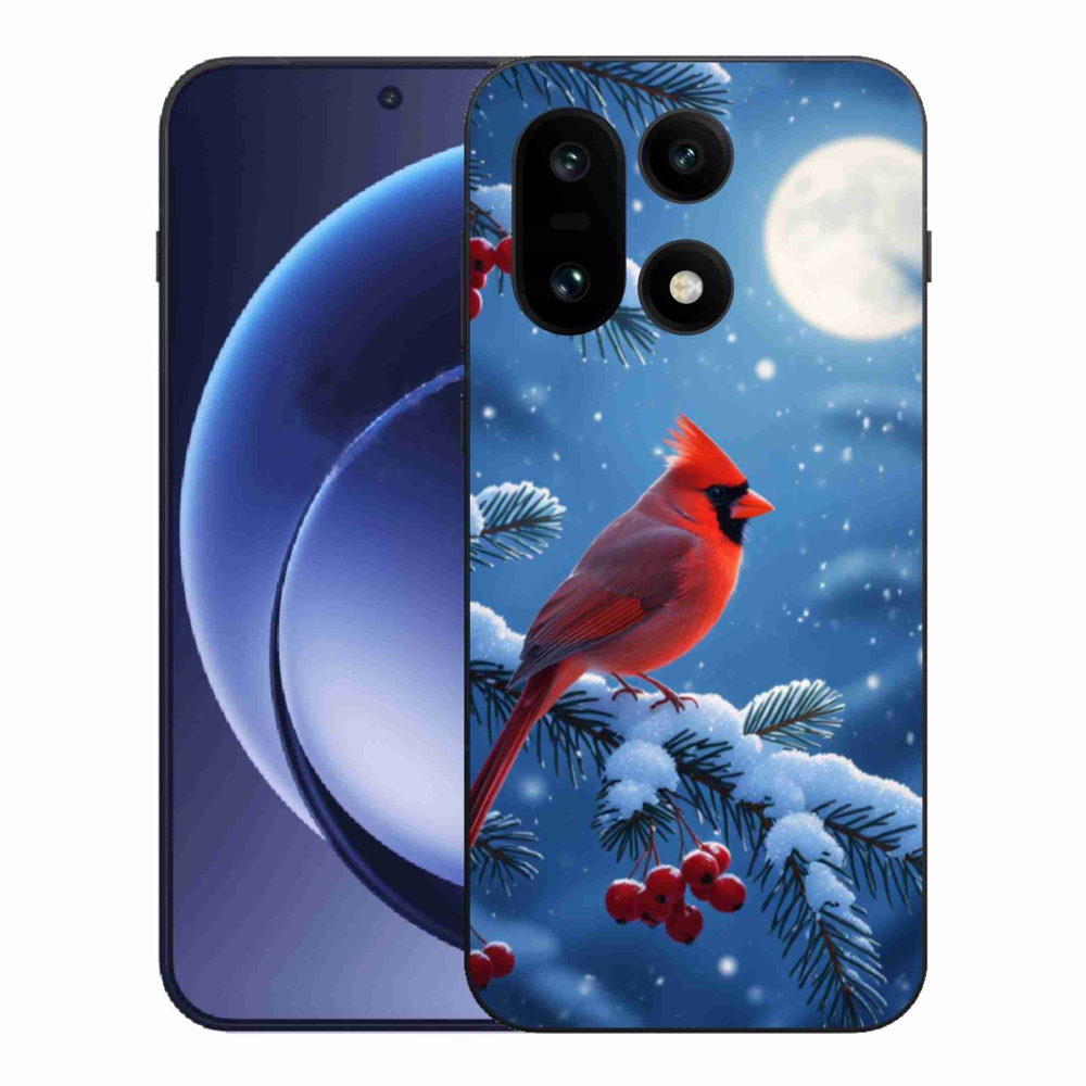 Gélový kryt mmCase na One Plus 15 - kardinál červený