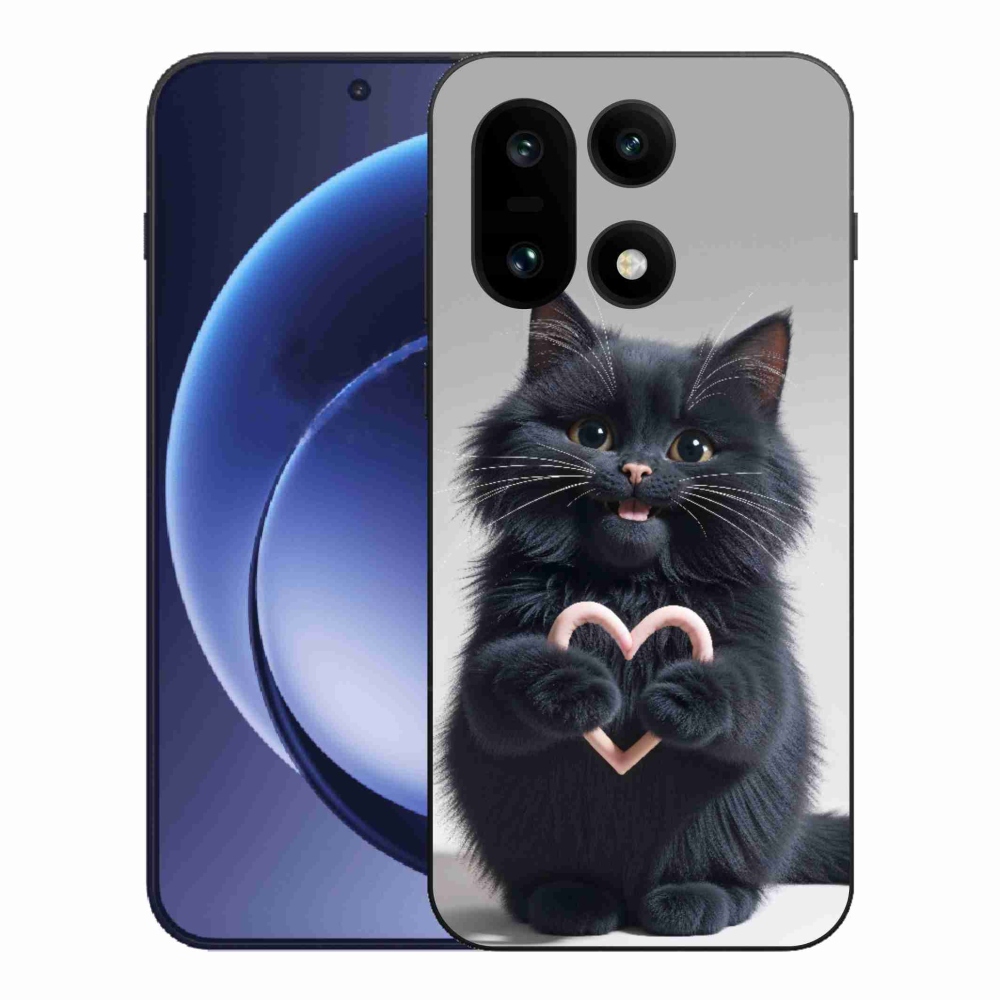 Gélový kryt mmCase na One Plus 15 - mačacia láska 3