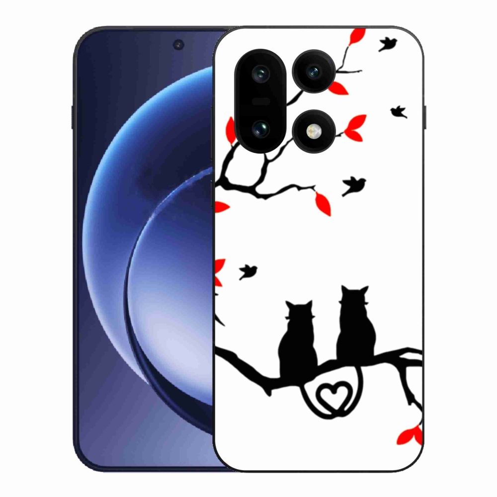 Gélový kryt mmCase na One Plus 15 - mačacia láska