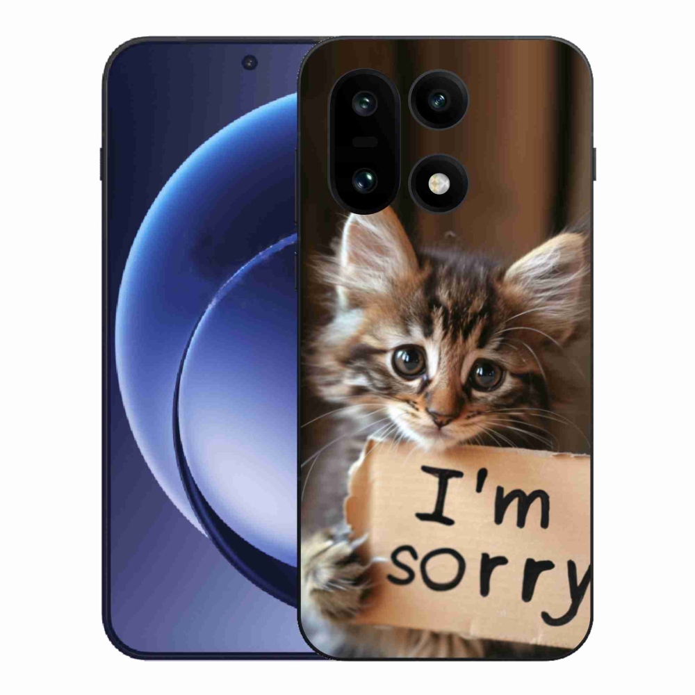 Gélový kryt mmCase na One Plus 15 - mačacie ospravedlnenie
