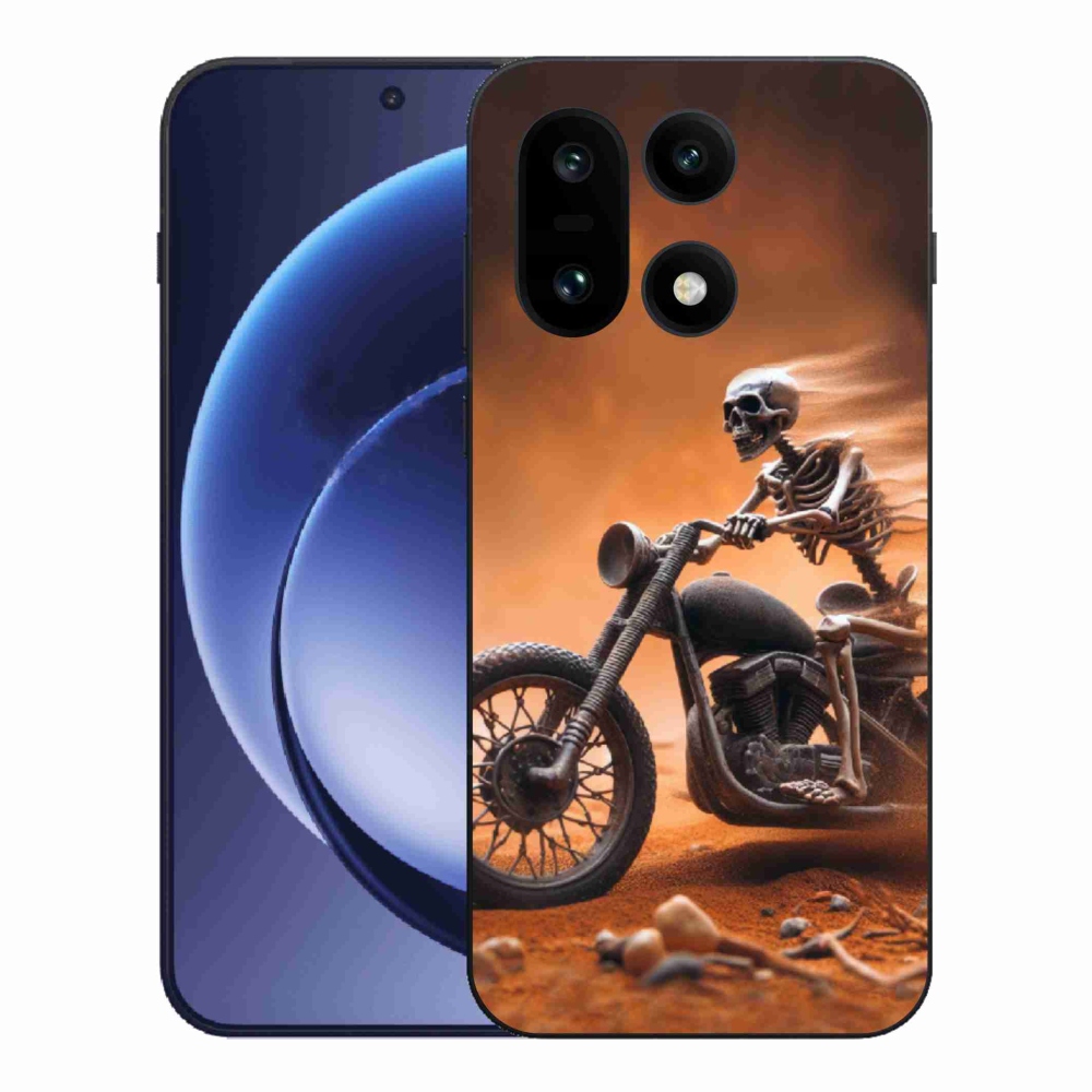 Gélový kryt mmCase na One Plus 15 - kostra na motorke