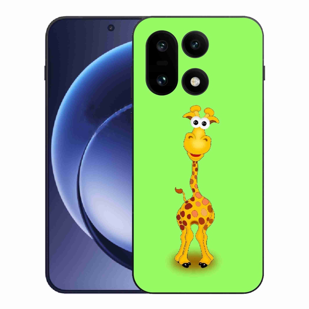 Gélový kryt mmCase na One Plus 15 - kreslená žirafa