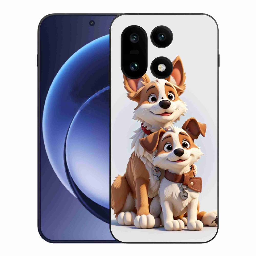 Gélový kryt mmCase na One Plus 15 - kreslenie psy