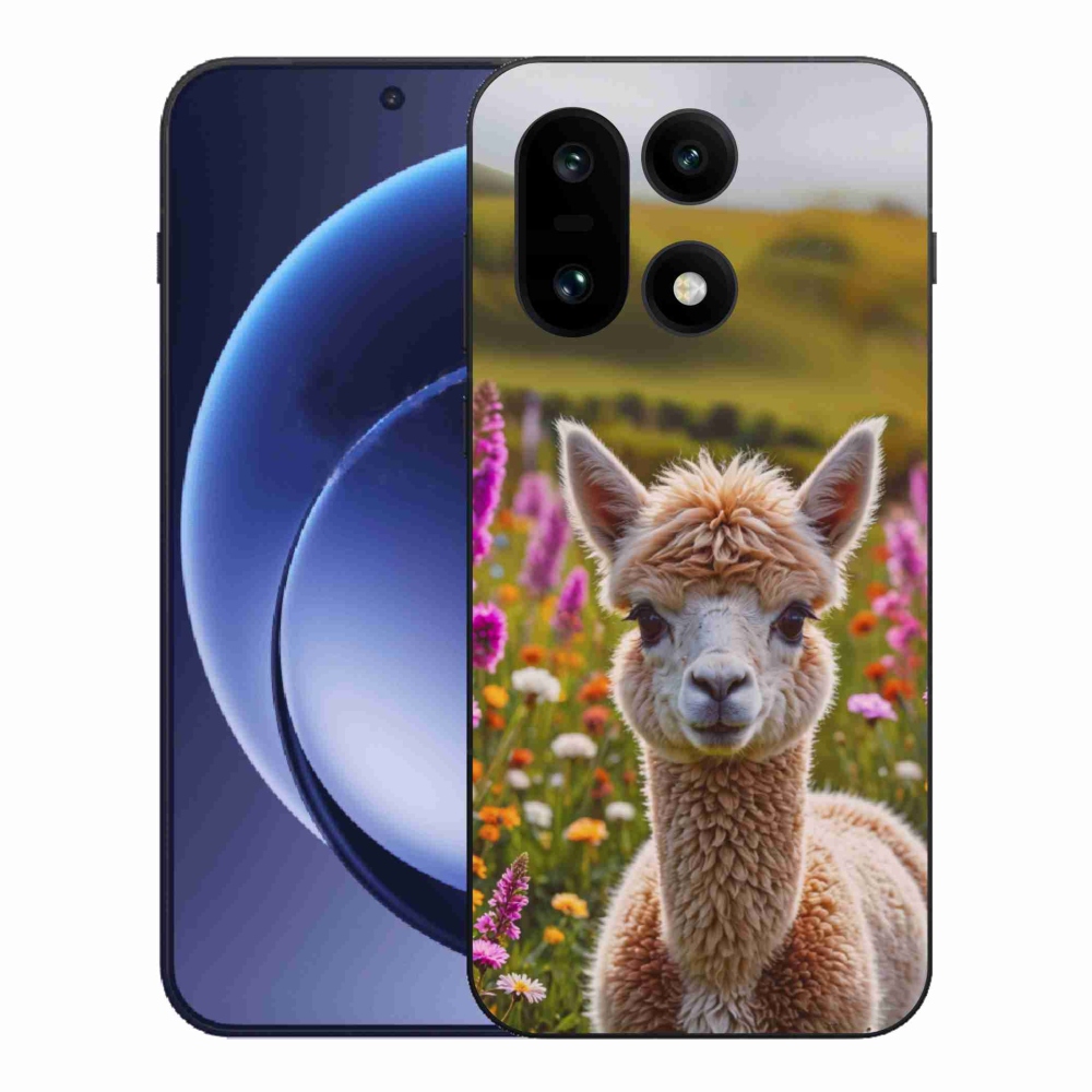 Gélový kryt mmCase na One Plus 15 - lama na lúke