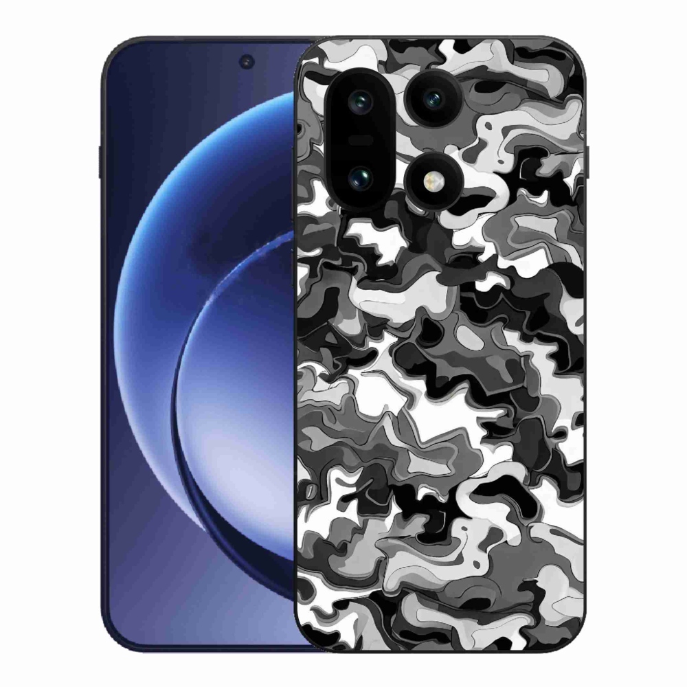 Gélový kryt mmCase na One Plus 15 - maskáčový vzor 3