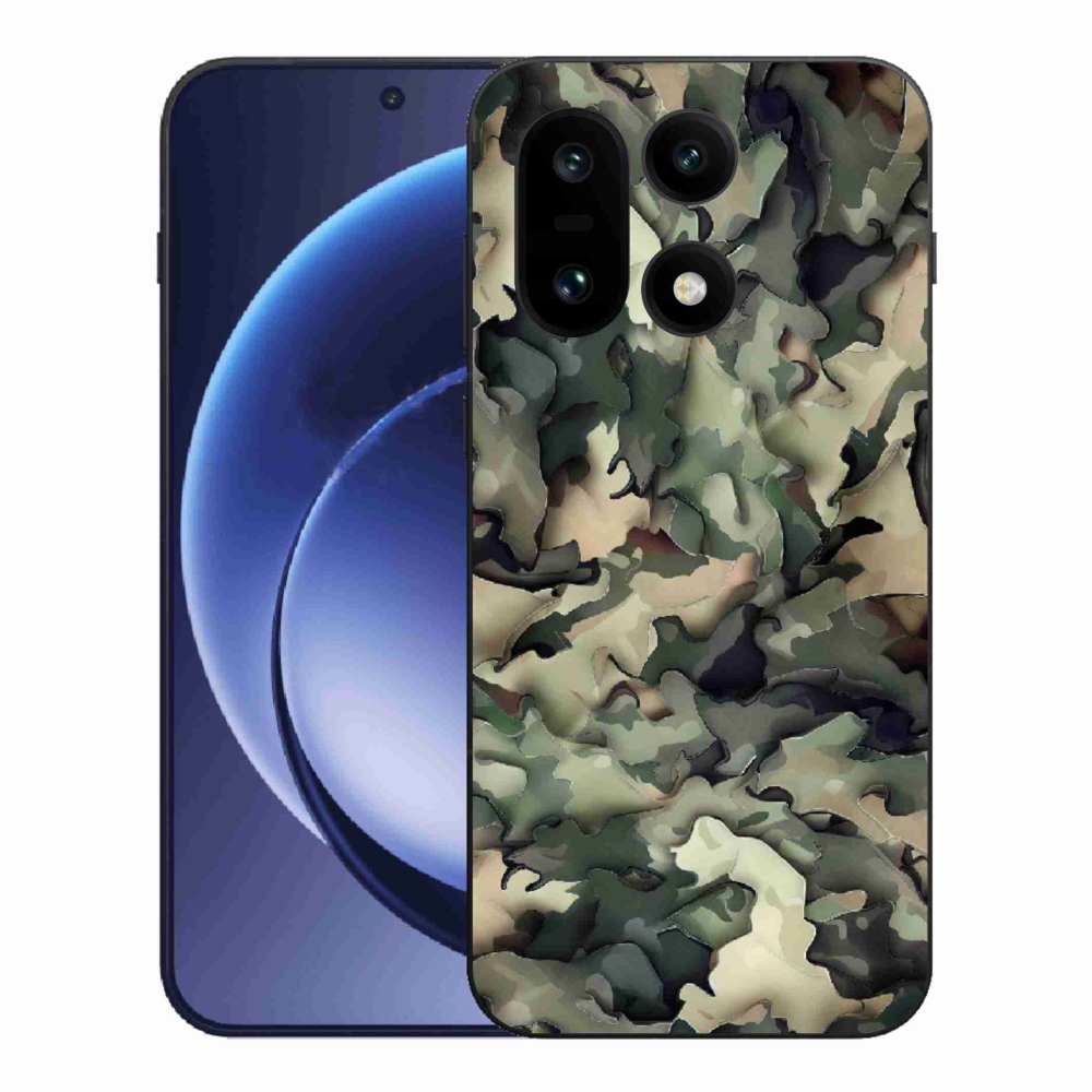 Gélový kryt mmCase na One Plus 15 - maskáčový vzor 9