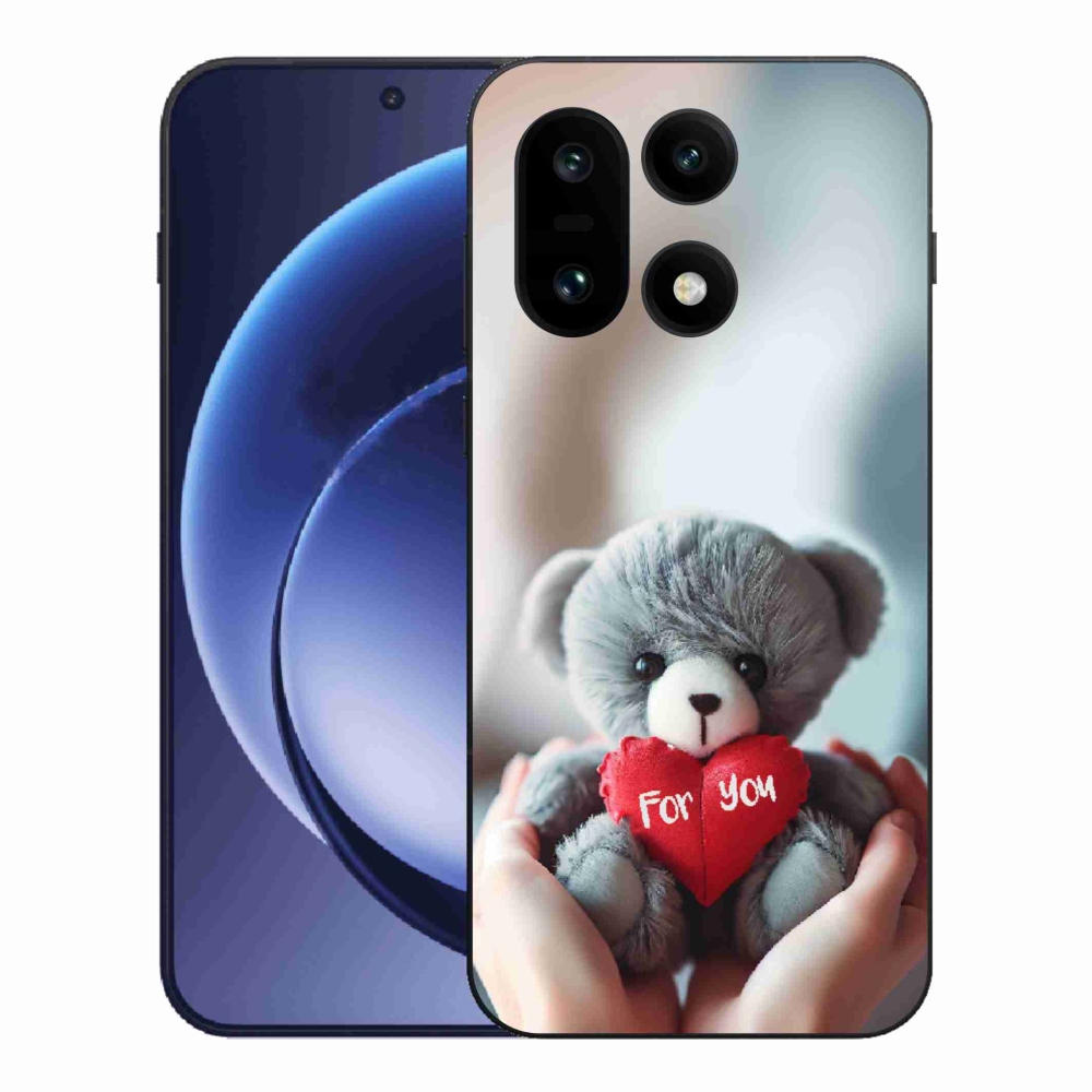 Gélový kryt mmCase na One Plus 15 - medvedík pre zamilovaných