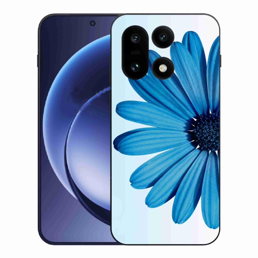 Gélový kryt mmCase na One Plus 15 - modrá margaréta