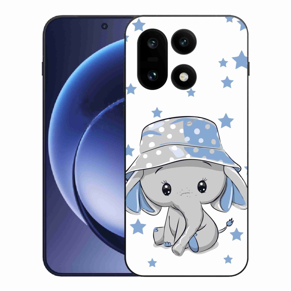 Gélový kryt mmCase na One Plus 15 - modrý slon
