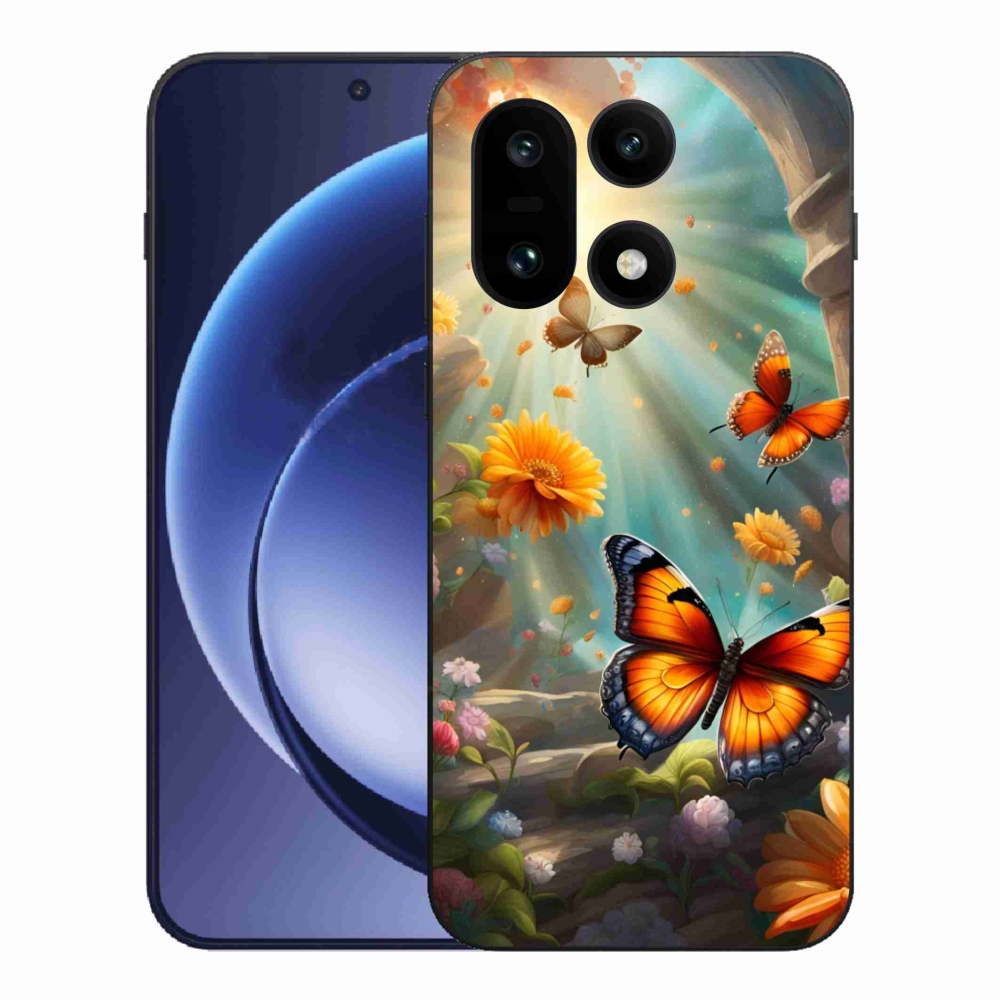Gélový kryt mmCase na One Plus 15 - motýlia záhrada 2