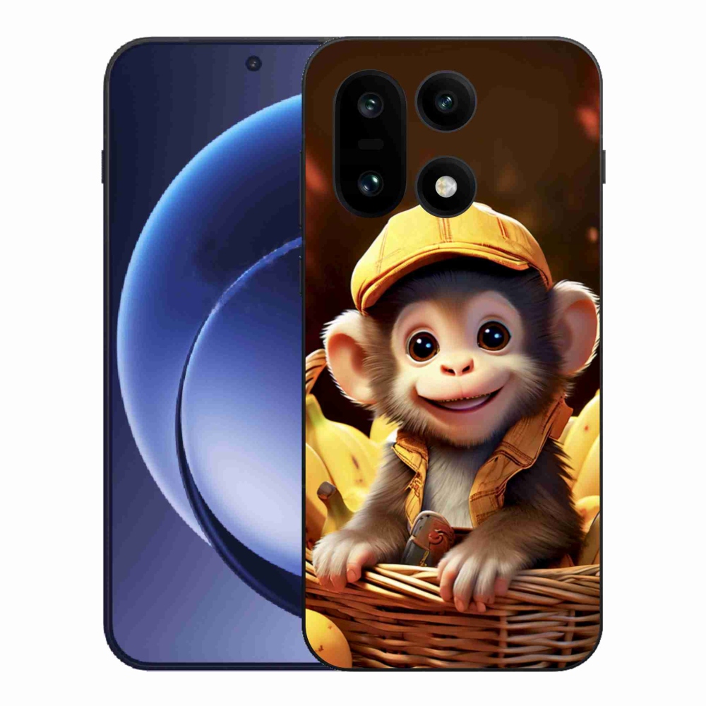 Gélový kryt mmCase na One Plus 15 - opice v košíku