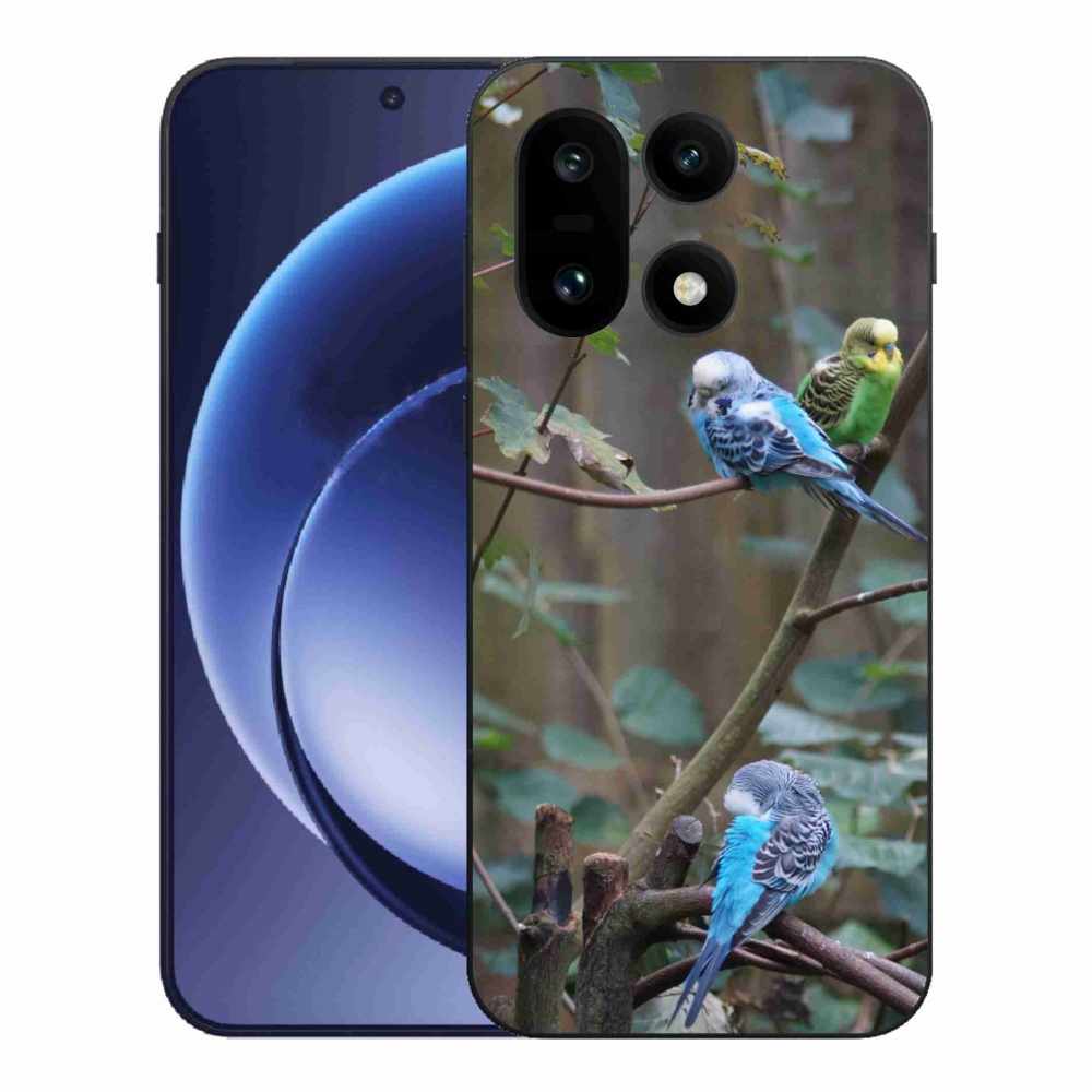 Gélový kryt mmCase na One Plus 15 - papagáje na vetve