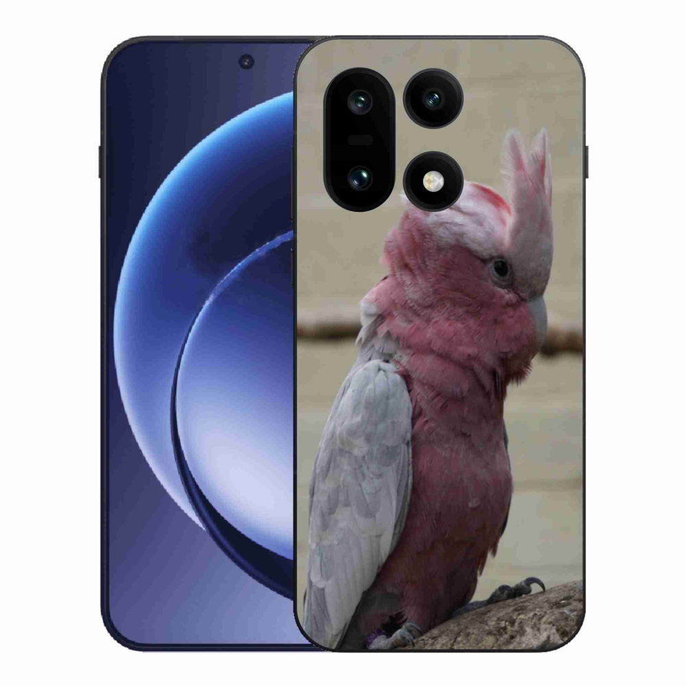 Gélový kryt mmCase na One Plus 15 - papagáj kakadu ružový