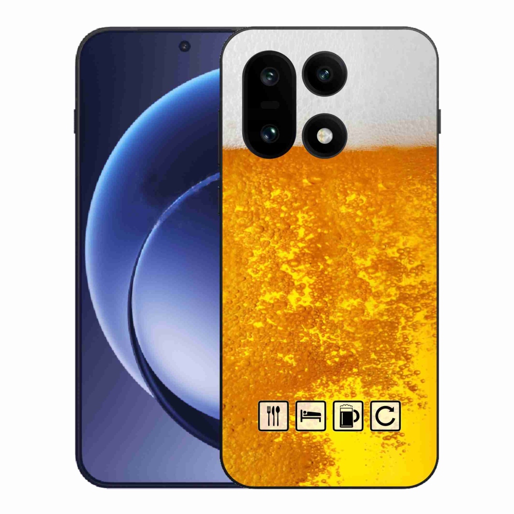 Gélový kryt mmCase na One Plus 15 - pivný motív 3