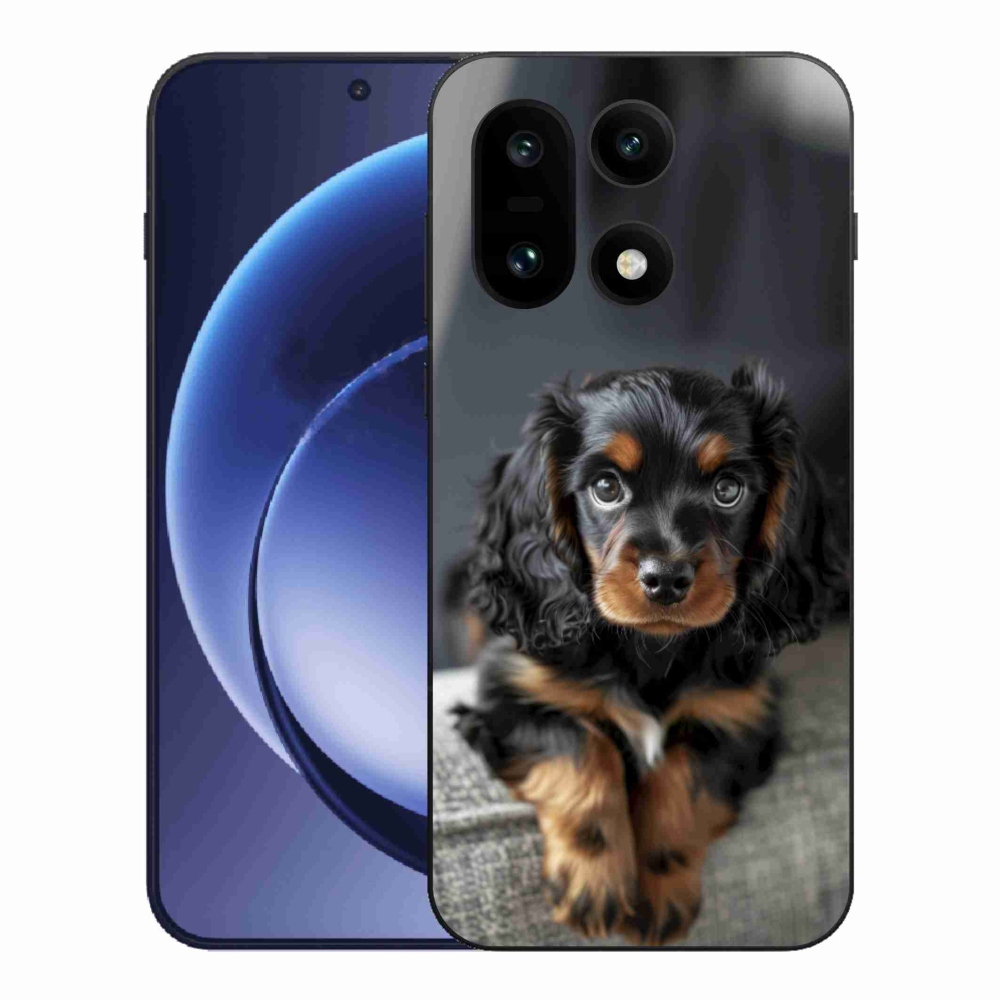 Gélový kryt mmCase na One Plus 15 - roztomilý dlhosrstý jazvečík