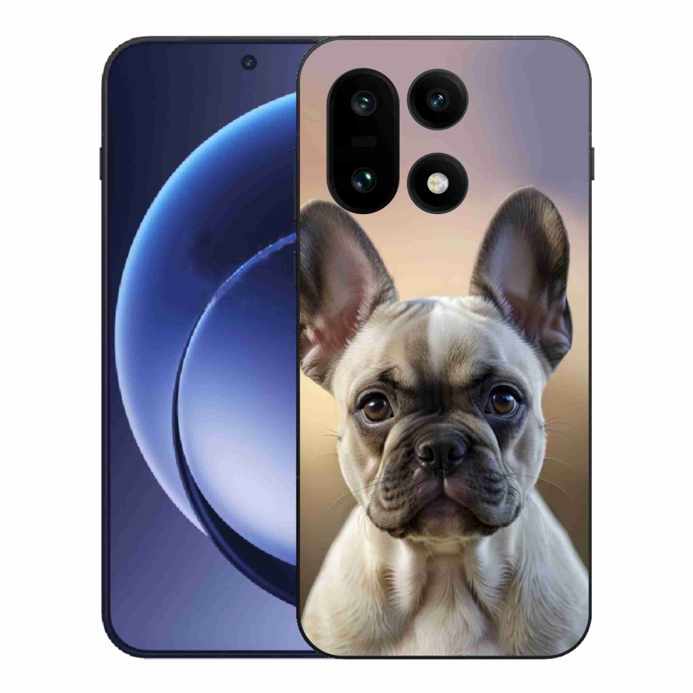 Gélový kryt mmCase na One Plus 15 - roztomilý francúzsky buldoček