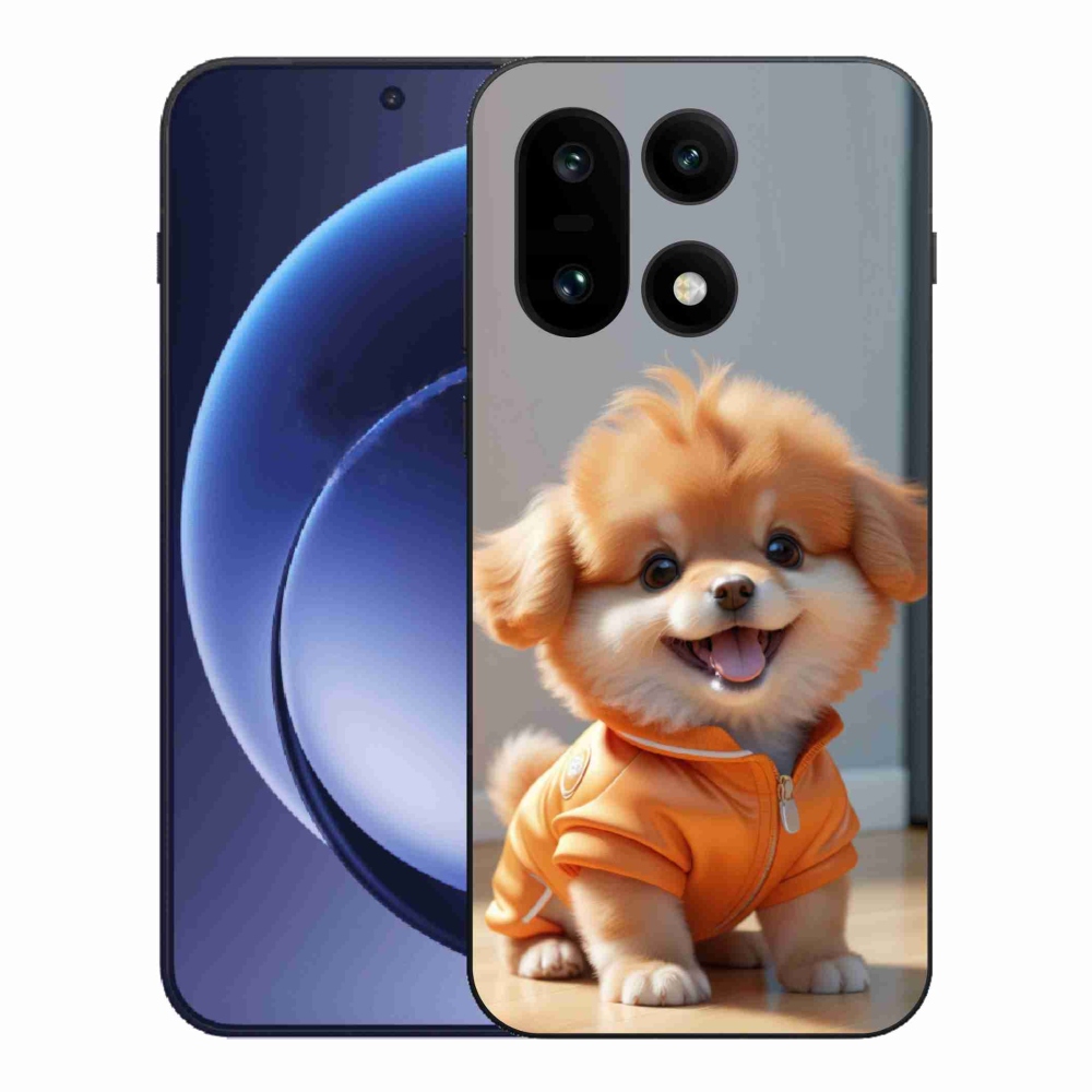 Gélový kryt mmCase na One Plus 15 - roztomilý pomeranian v mikine