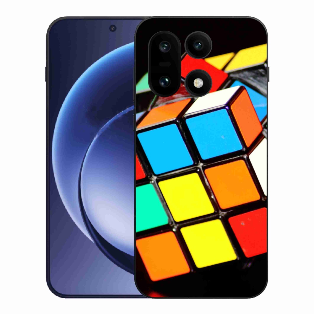 Gélový kryt mmCase na One Plus 15 - rubikova kocka