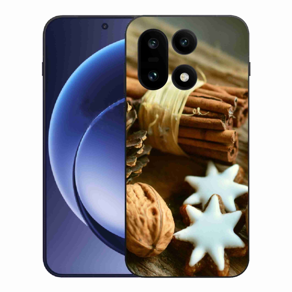 Gélový kryt mmCase na One Plus 15 - škorica a perníčky