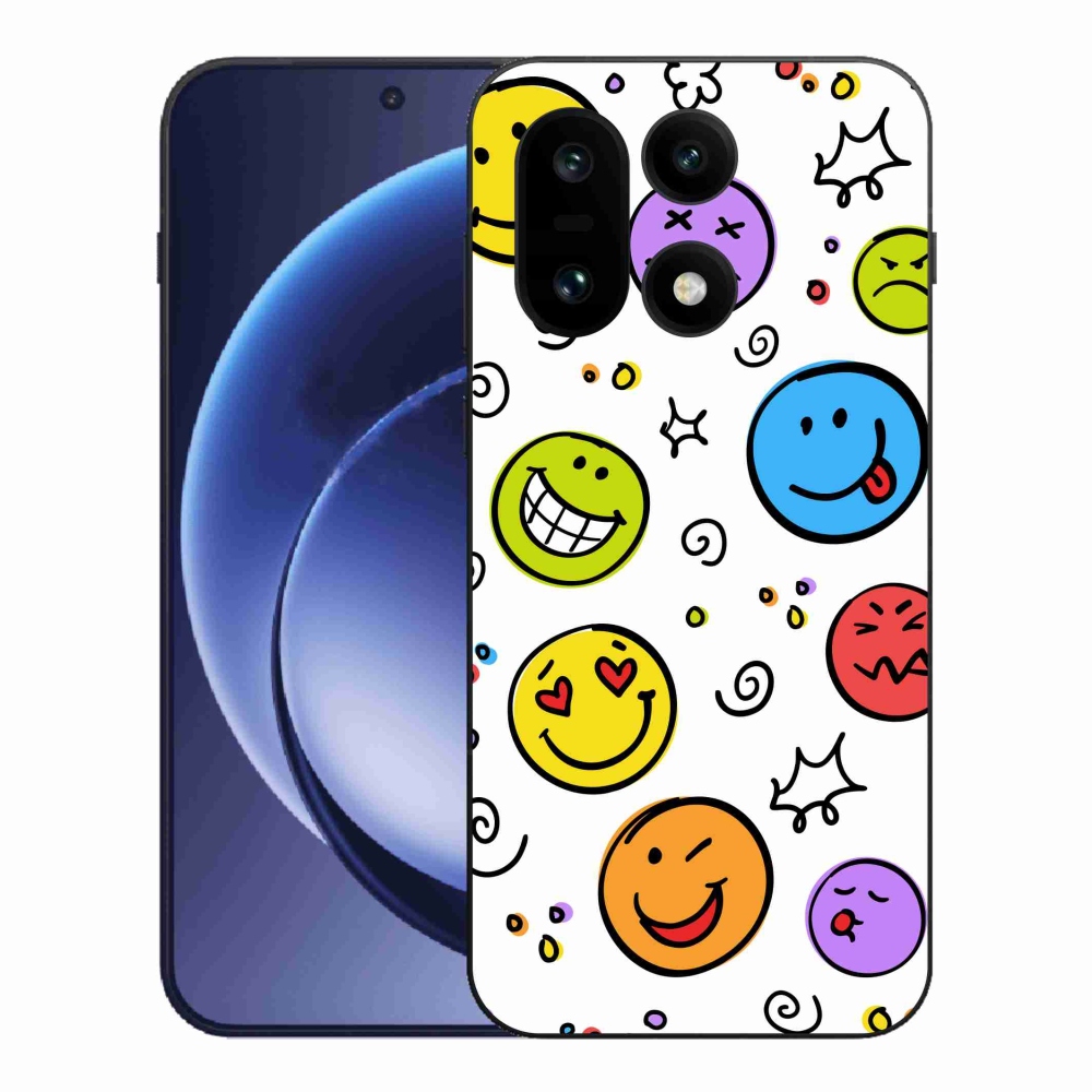 Gélový kryt mmCase na One Plus 15 - smajlíci