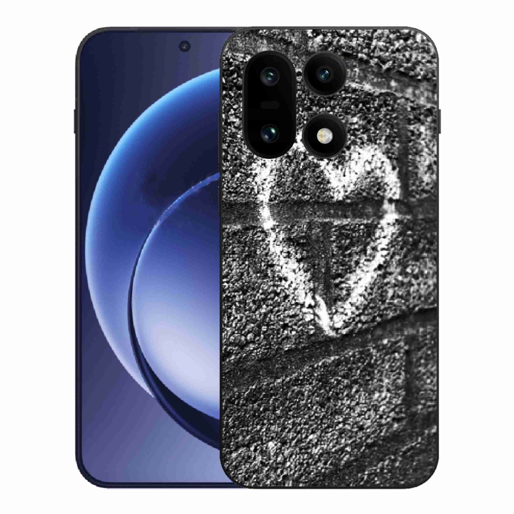 Gélový kryt mmCase na One Plus 15 - srdce na stene