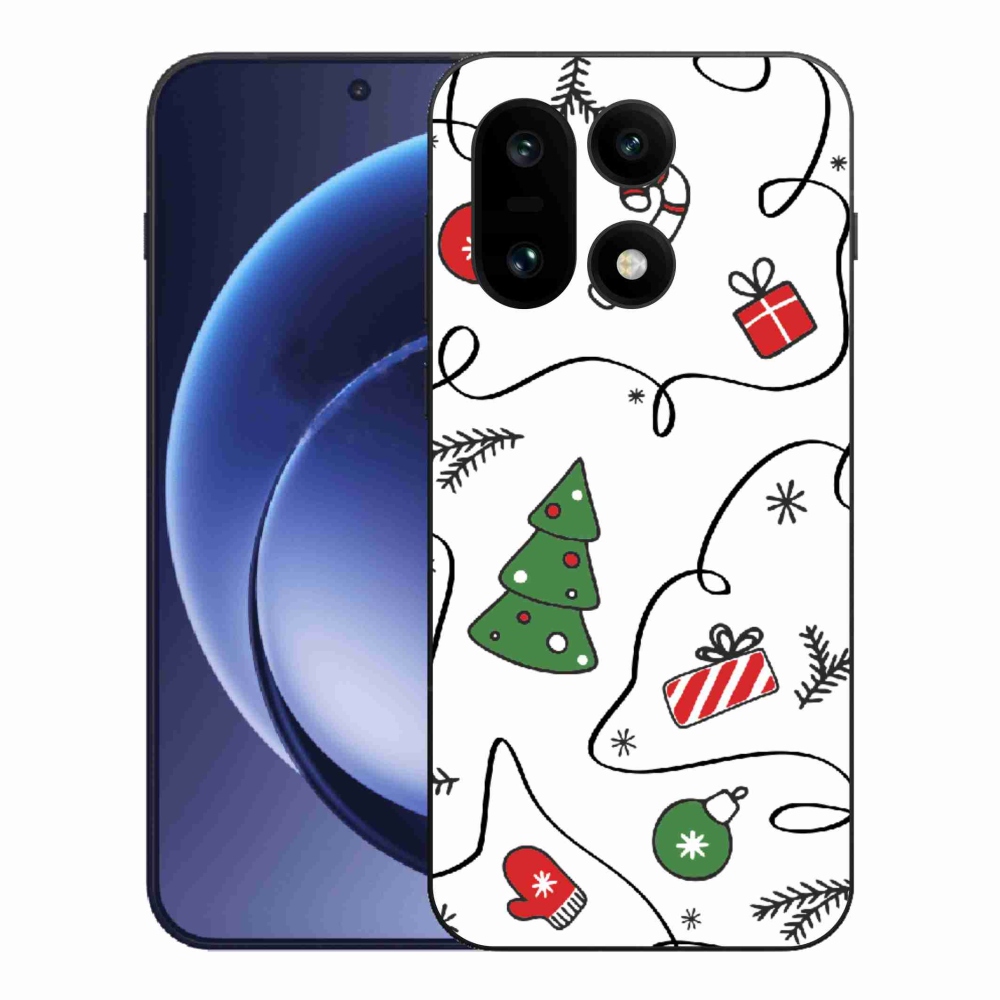 Gélový kryt mmCase na One Plus 15 - vianočné motívy
