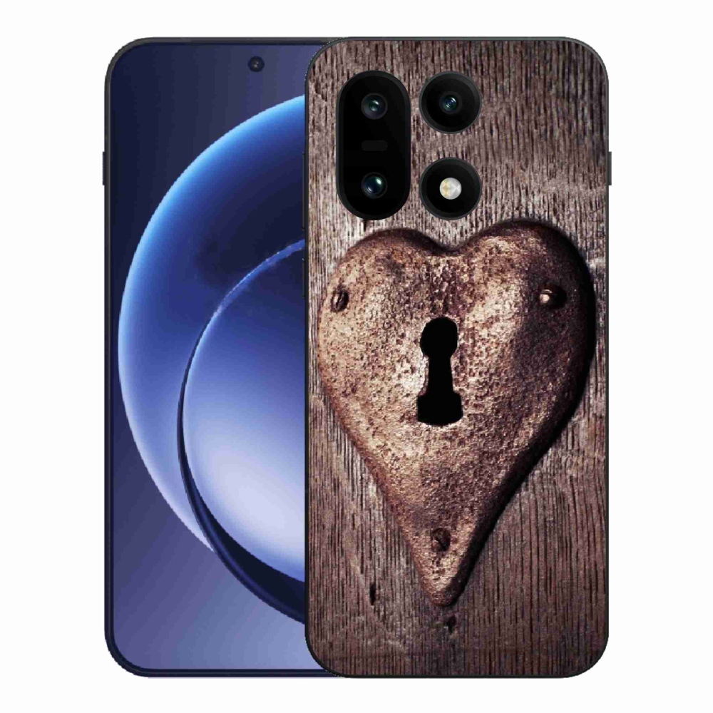Gélový kryt mmCase na One Plus 15 - zámok v tvare srdca
