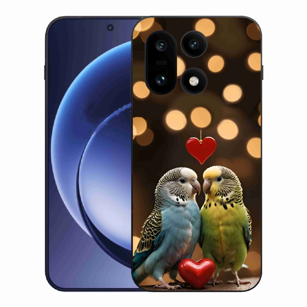 Gélový kryt mmCase na One Plus 15 - zamilovaní papagáje