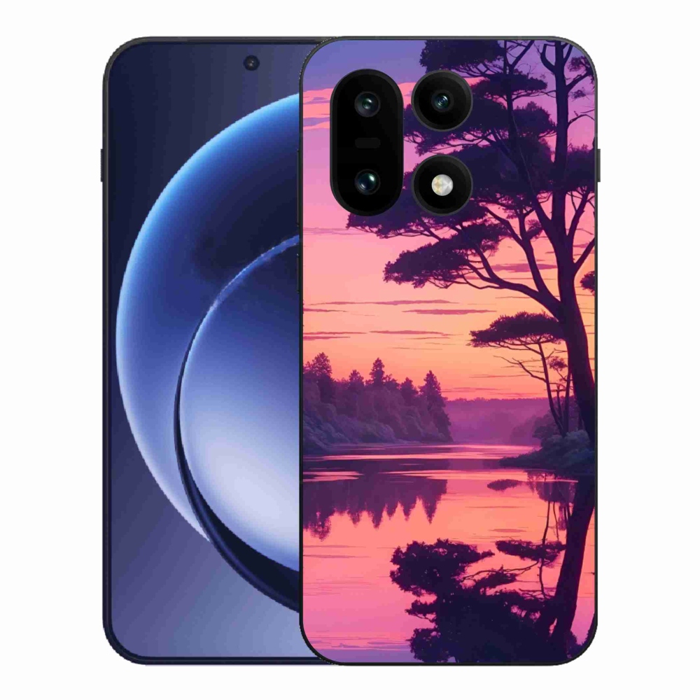 Gélový kryt mmCase na One Plus 15 - západ slnka nad jazerom