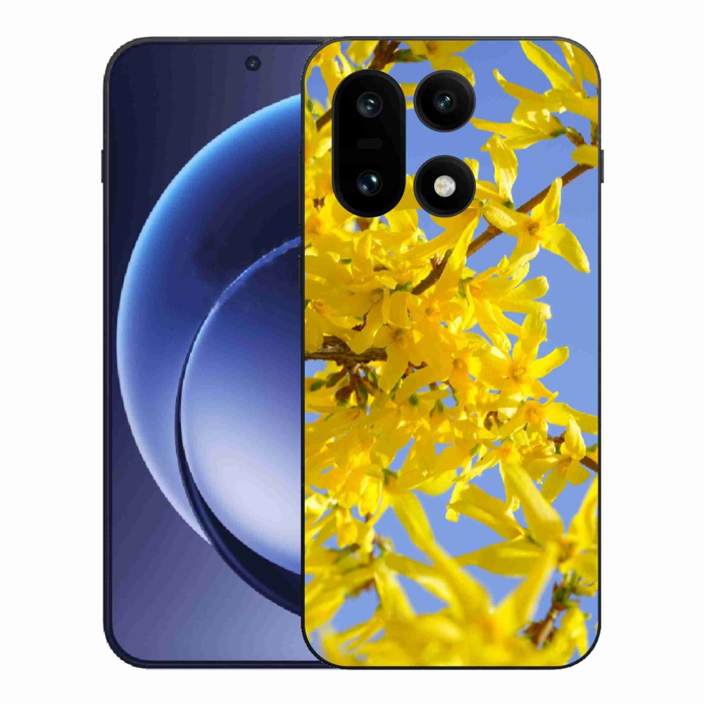 Gélový kryt mmCase na One Plus 15 - žlté kvety
