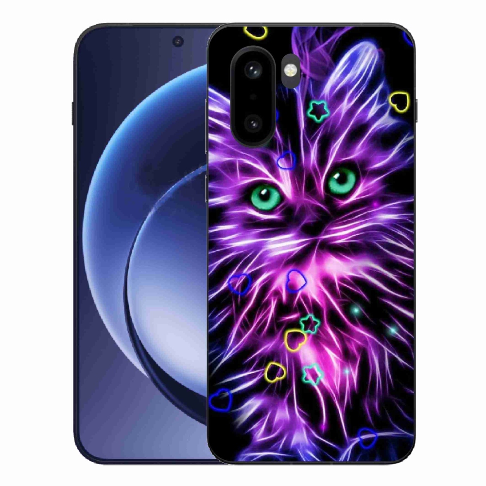 Gélový kryt mmCase na One Plus 15R - abstraktná mačka